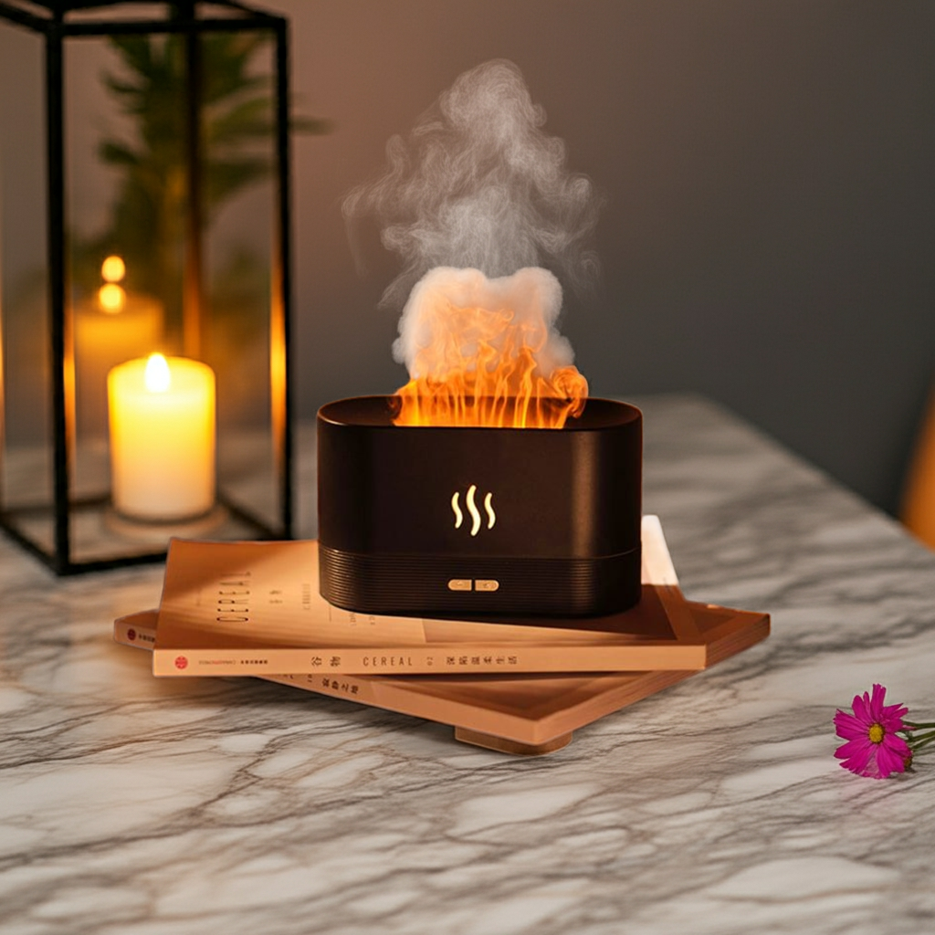 Ultrasonic Usb Fire Essential Oil Aroma Diffuser